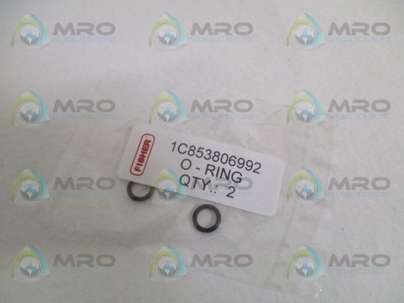 FISHER 1C853806992 O-RING (PKG. OF 2) * NEW IN FACTORY BAG *