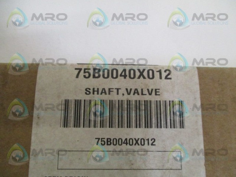 FISHER 75B0040X012 VALVE SHAFT * FACTORY SEALED *