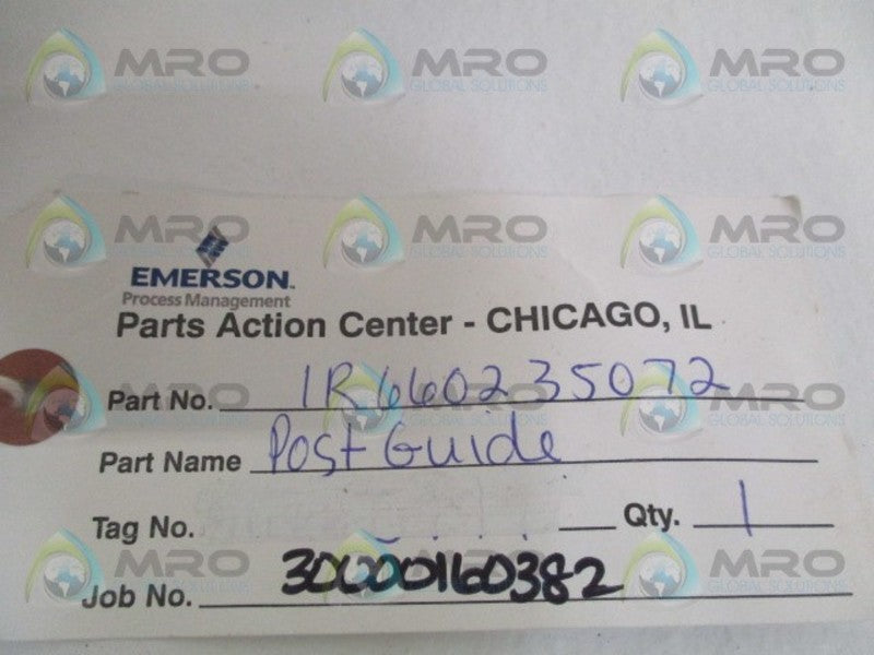EMERSON 1R660235072 POST GUIDE  NSNP
