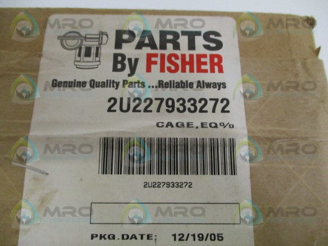 FISHER 2U227933272 CAGE * FACTORY SEALED *