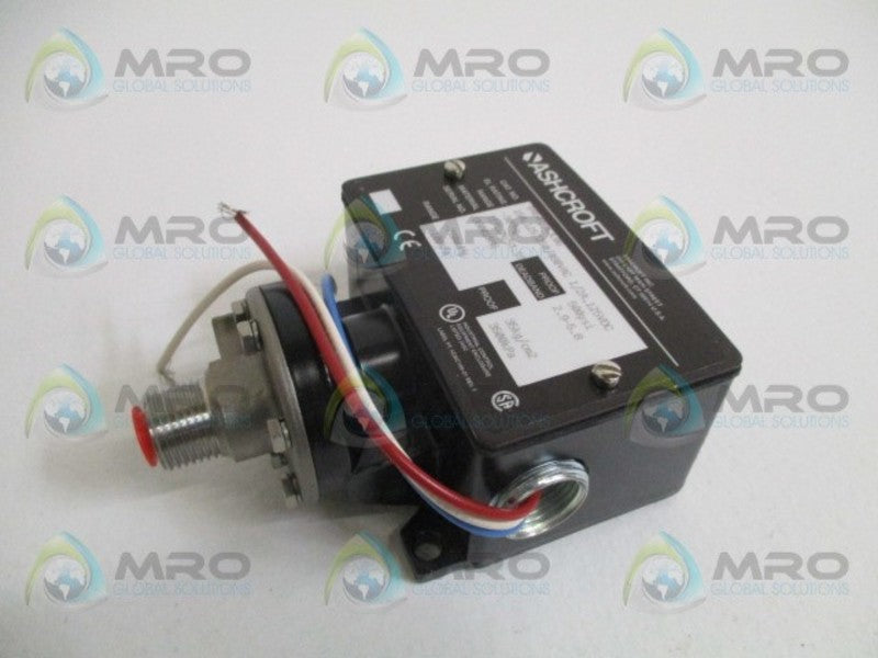 ASHCROFT B464TXJL06 PRESSURE SWITCH -30"Hg  NSMP