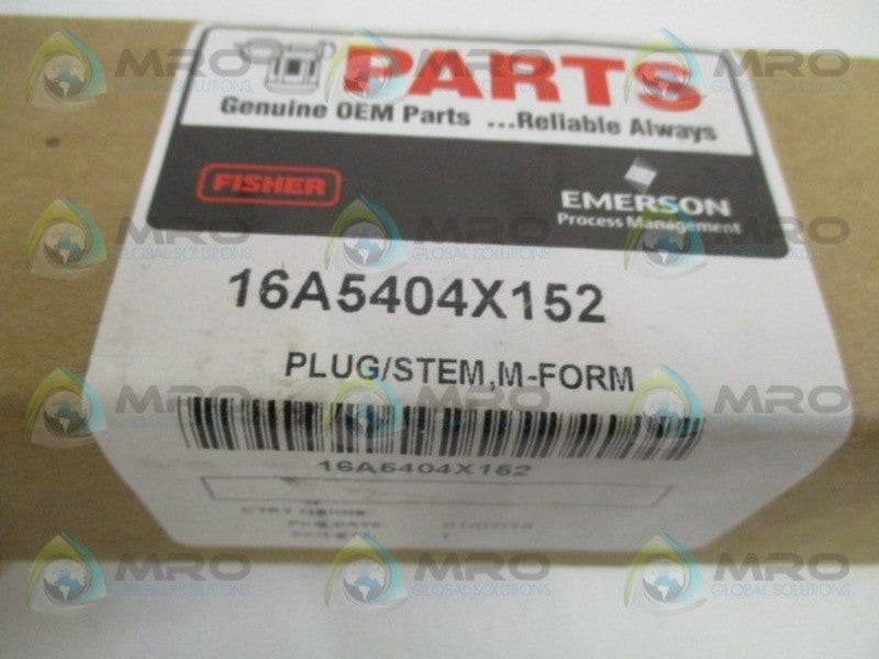 FISHER 16A5404X152 PLUG/STEM M-FORM  NSFS