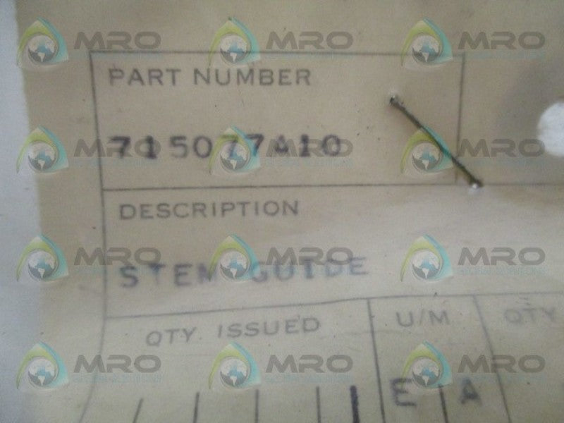 CONTROL COMPONENTS 715077A10 STEM GUIDE  NSNP