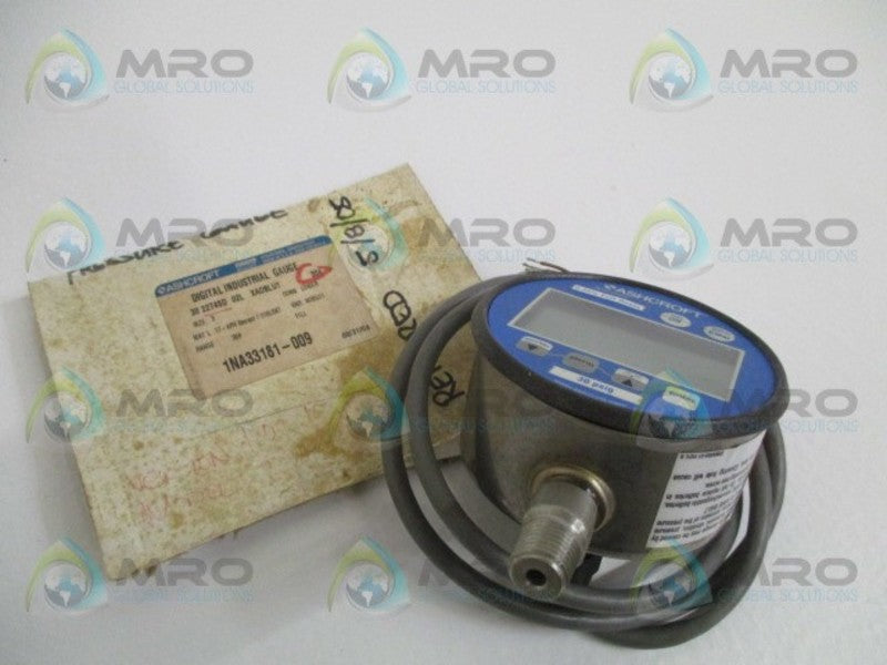 ASHCROFT 302274SD02LXA0BLU1-30# DIGITAL GAUGE 30 PSIG (REPAIRED)  UNMP