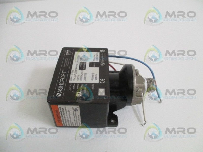 ASHCROFT B464TXJL06 PRESSURE SWITCH -30"Hg  UNMP