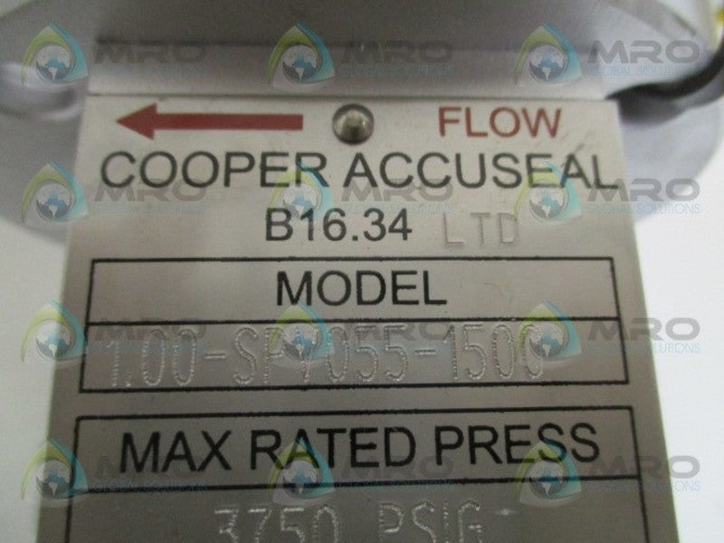 COOPER 1.00-SPV055-1500-A105-CCC FLOW METER VALVE  NSMP