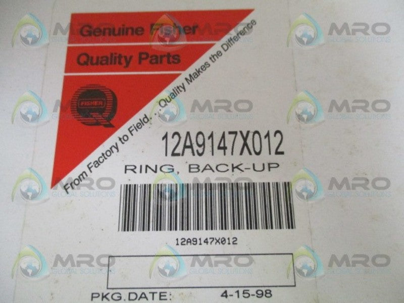 FISHER 12A9147X012 BACK UP RING * NEW IN ORIGINAL PACKAGE *