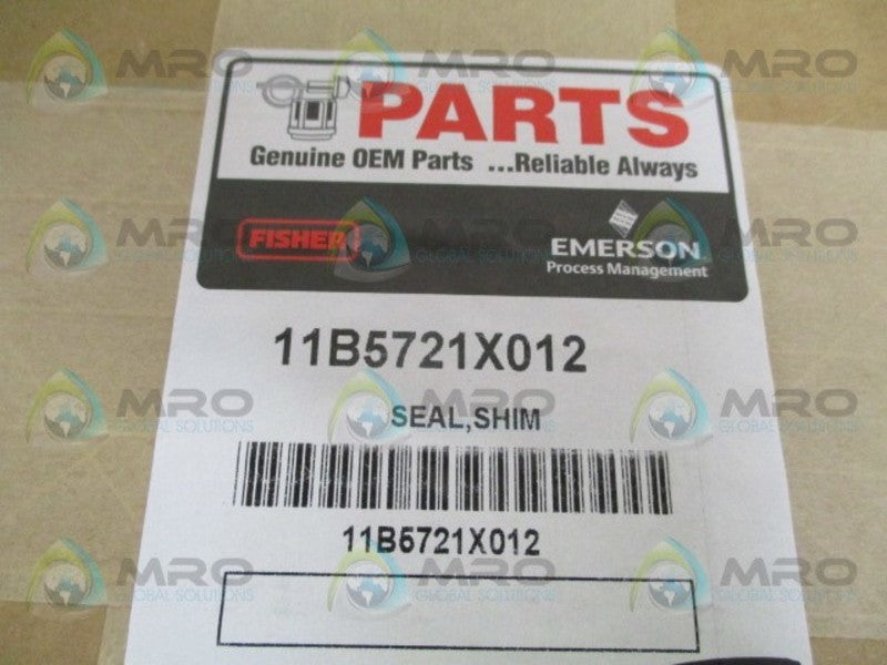 FISHER 11B5721X012 SHIM SEAL * NEW IN ORIGINAL PACKAGE *