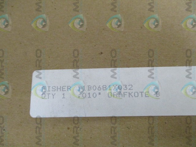 FISHER 11B0681X032 GASKET * NEW IN ORIGINAL PACKAGE *