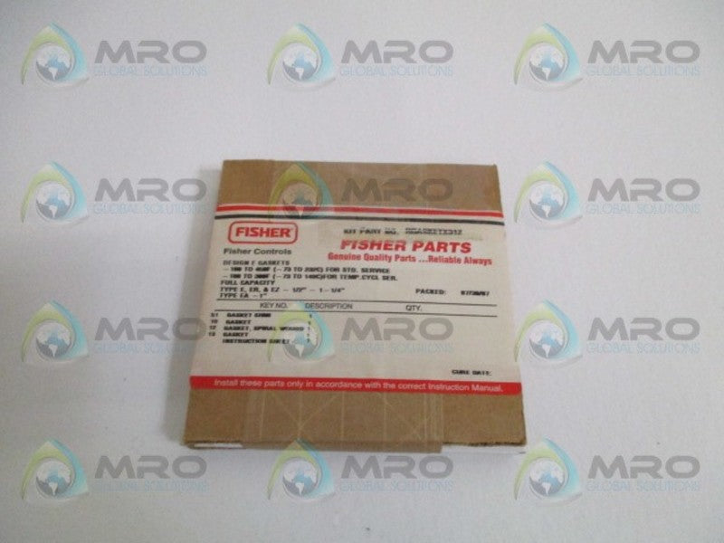FISHER RGASKETX312 GASKET KIT * NEW IN ORIGINAL PACKAGE *