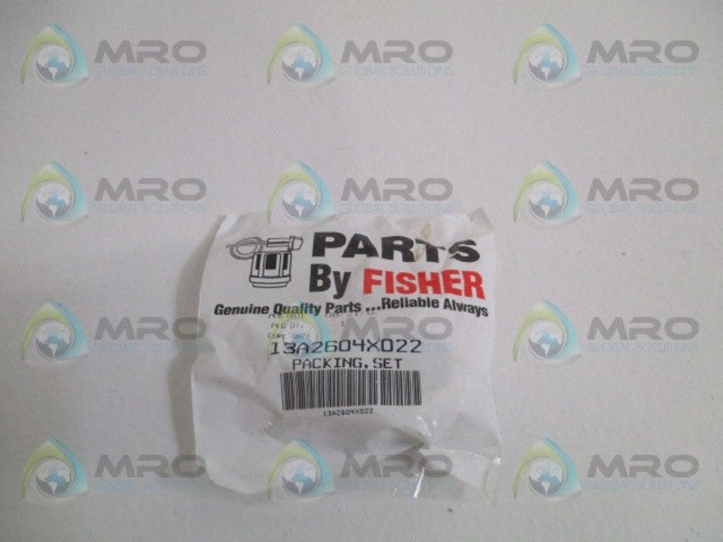 FISHER 13A2604X022 SET PACKING * NEW IN FACTORY BAG *