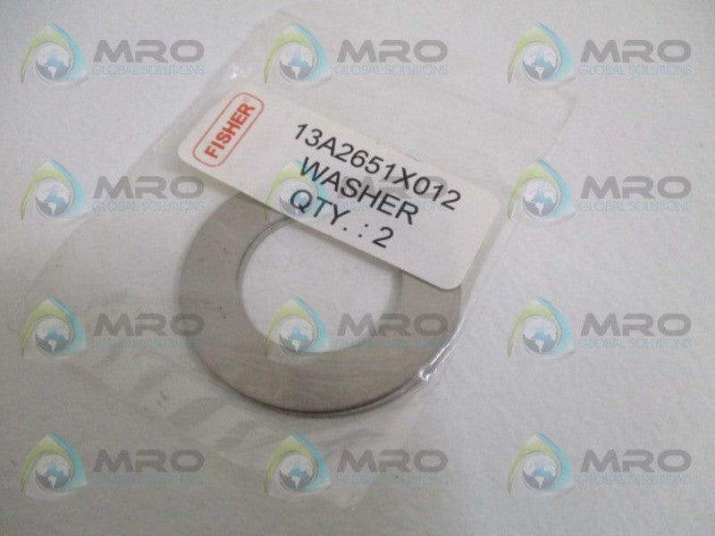 FISHER 13A2651X012 WASHER (PKG. OF 2) * NEW IN FACTORY BAG *