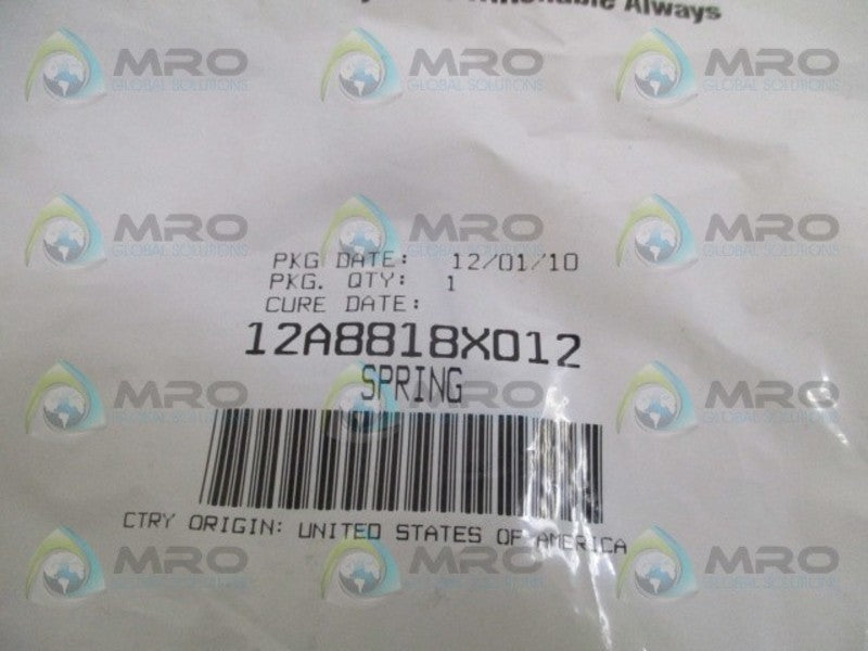 FISHER 12A8818X012 SPRING * NEW IN FACTORY BAG *