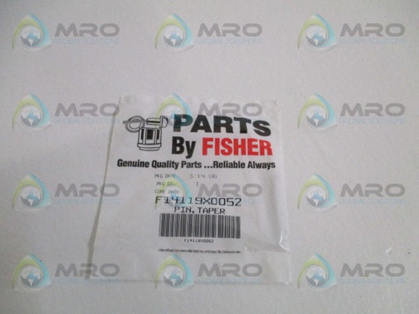 FISHER F14119X0052 TAPER PIN  NSMP