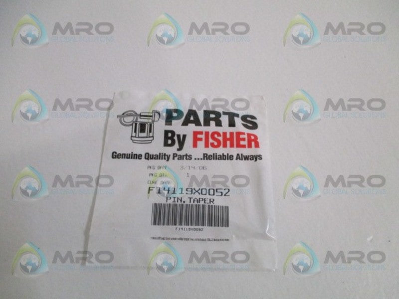 FISHER F14119X0052 TAPER PIN  NSMP