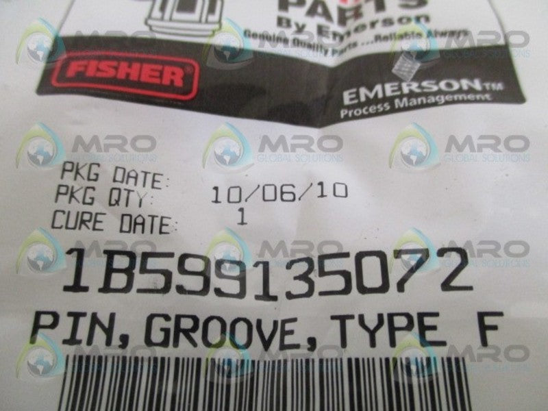 FISHER 1B599135072 GROOVE PIN  NSMP