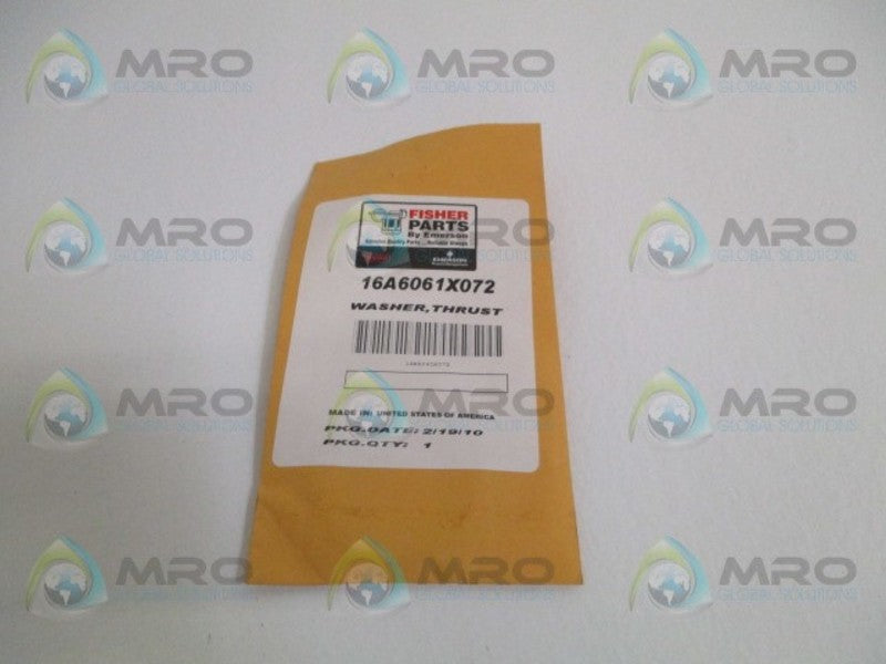 FISHER 16A6061X072 THRUST WASHER  NSMP