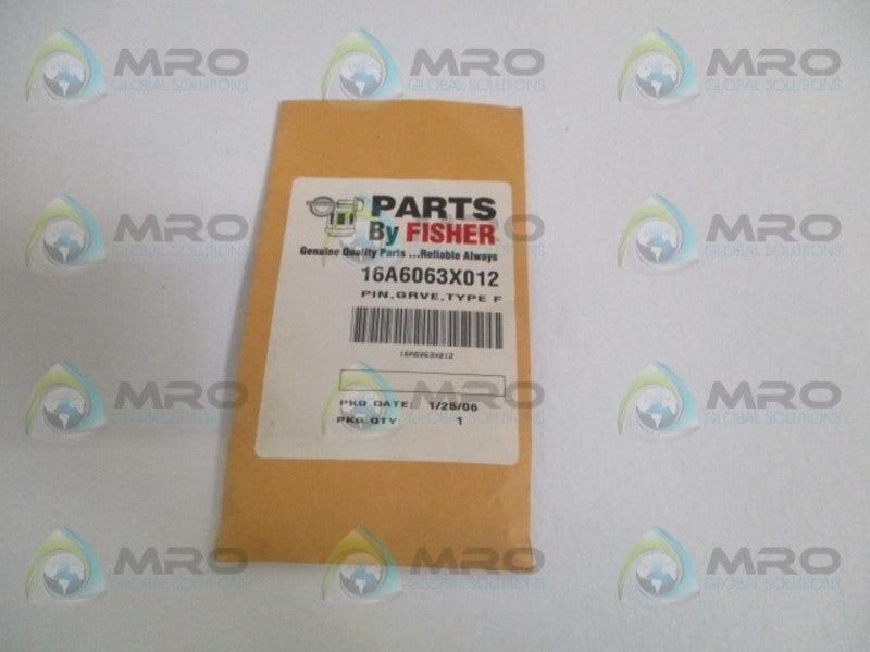 FISHER 16A6063X012 GROOVE PIN  NSMP