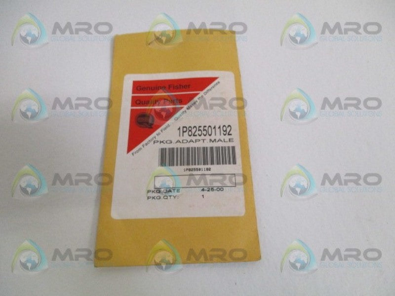 FISHER 1P825501192 PACKAGE ADAPTOR MALE  NSMP