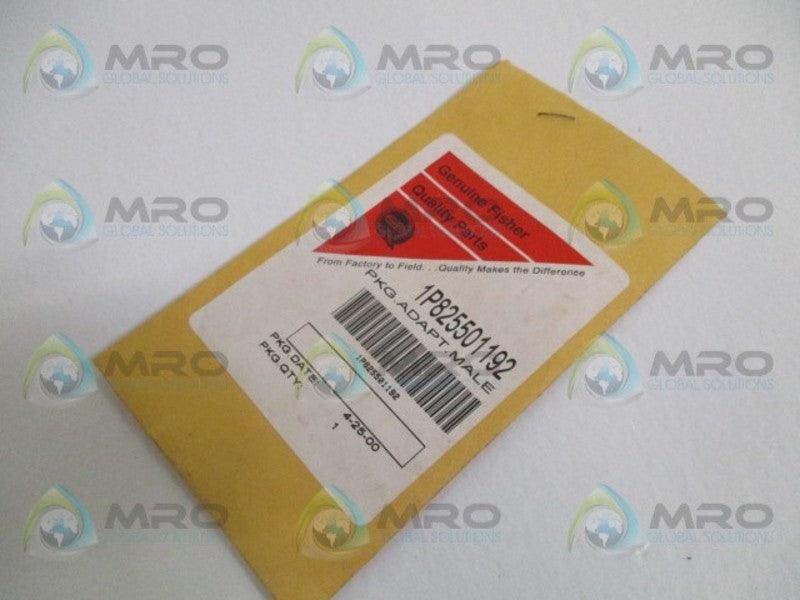 FISHER 1P825501192 PACKAGE ADAPTOR MALE  NSMP