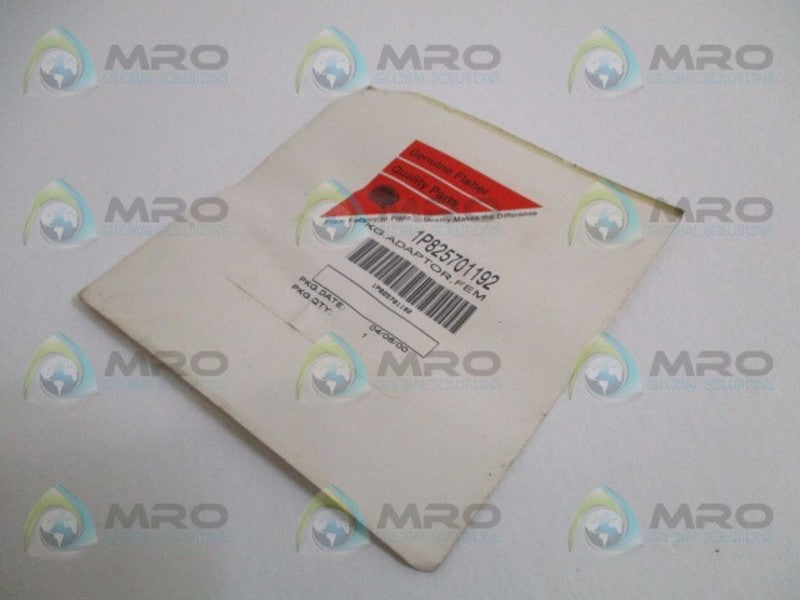 FISHER 1P825701192 PACKAGE ADAPTOR FEMALE  NSMP