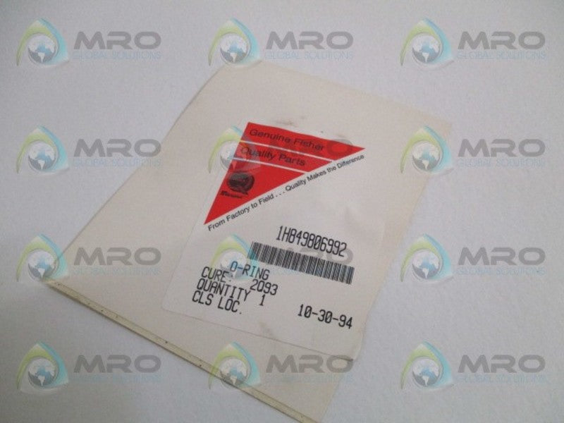 FISHER 1H849806992 O-RING  NSMP