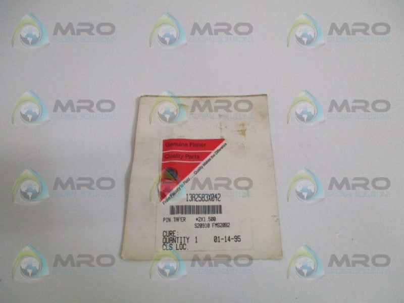 FISHER 13A2583X042 TAPER PIN  NSMP