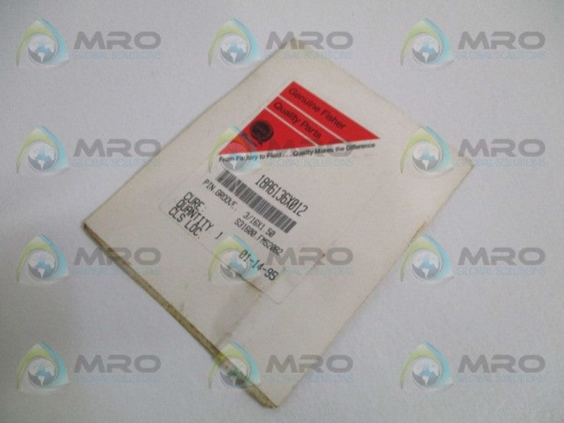 FISHER 18A6136X012 GROOVE PIN  NSMP