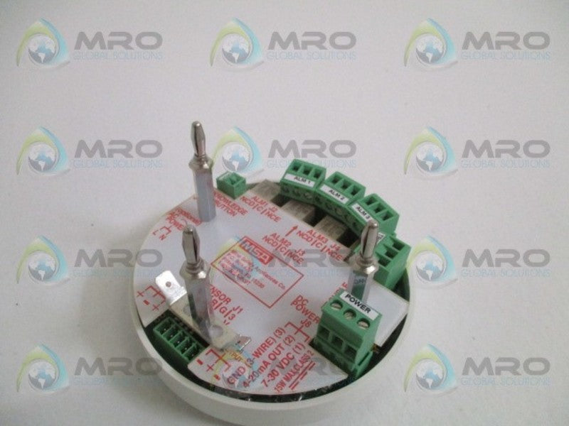 MSA A-ULTX-PCB-E-3-3-0-0-0 GAS MONITOR FACE PLATE ASSEMBLY *NEW NO BOX*