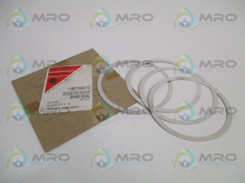 FISHER 11B5706X012 SHIM SEAL (PKG. OF 4)  NSMP