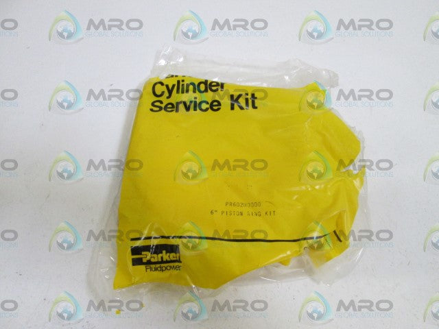 PARKER 6" PISTON RING KIT PR602H0000 (OPEN) *NEW IN BAG*