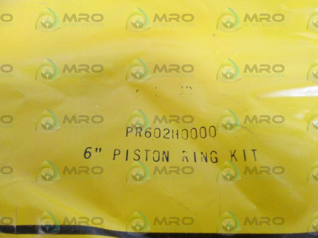 PARKER 6" PISTON RING KIT PR602H0000 (OPEN) *NEW IN BAG*