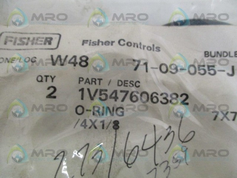 FISHER 1V547606382 O-RING (PKG. OF 2)  NSMP