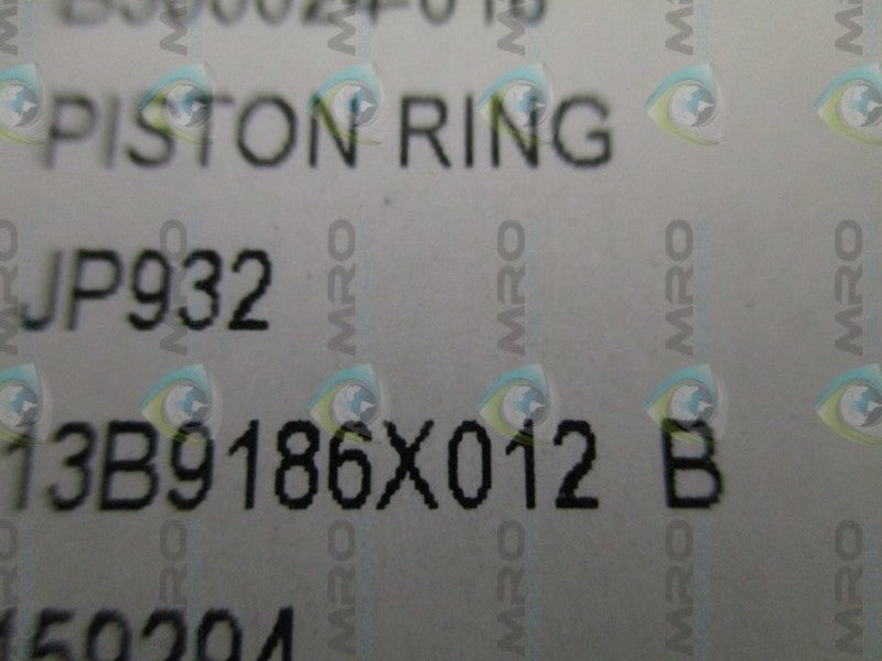 FISHER 13B9186X012 PISTON RING * NEW IN ORIGINAL PACKAGE *