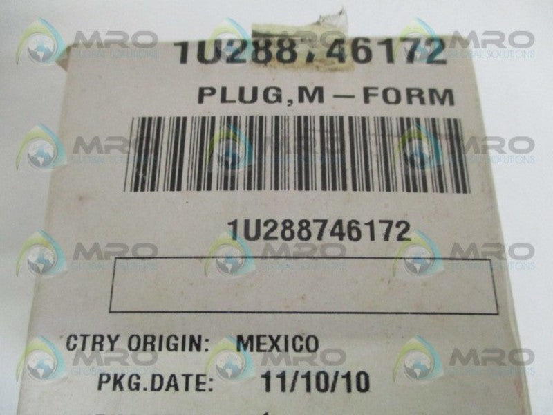 FISHER 1U288746172 M-FORM PLUG  NSMP