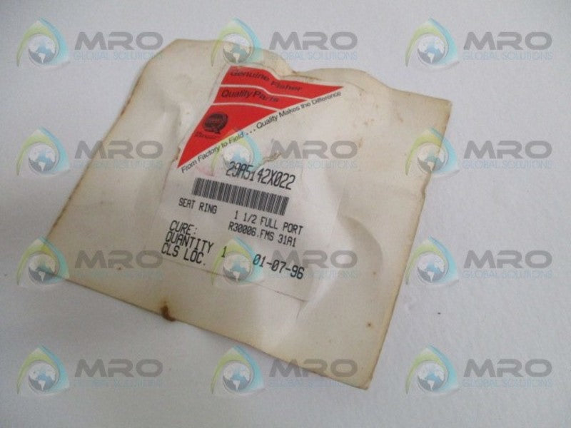 FISHER  29A5142X022 SEAT RING * NEW IN ORIGINAL PACKAGE *