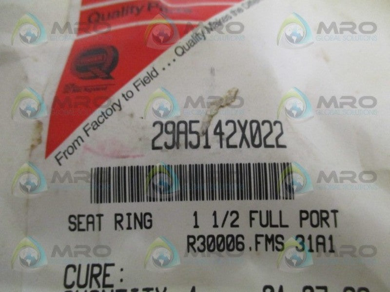 FISHER  29A5142X022 SEAT RING * NEW IN ORIGINAL PACKAGE *