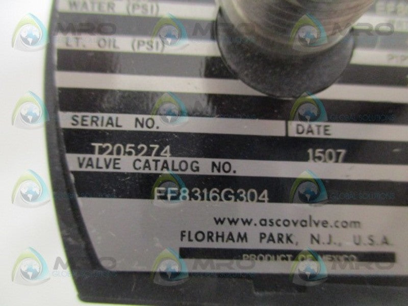 ASCO EF8316G304 SOLENOID VALVE  UNMP