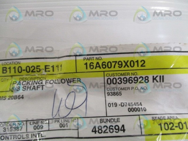 FISHER 16A6079X012 PACKING FOLLOWER  NSNP
