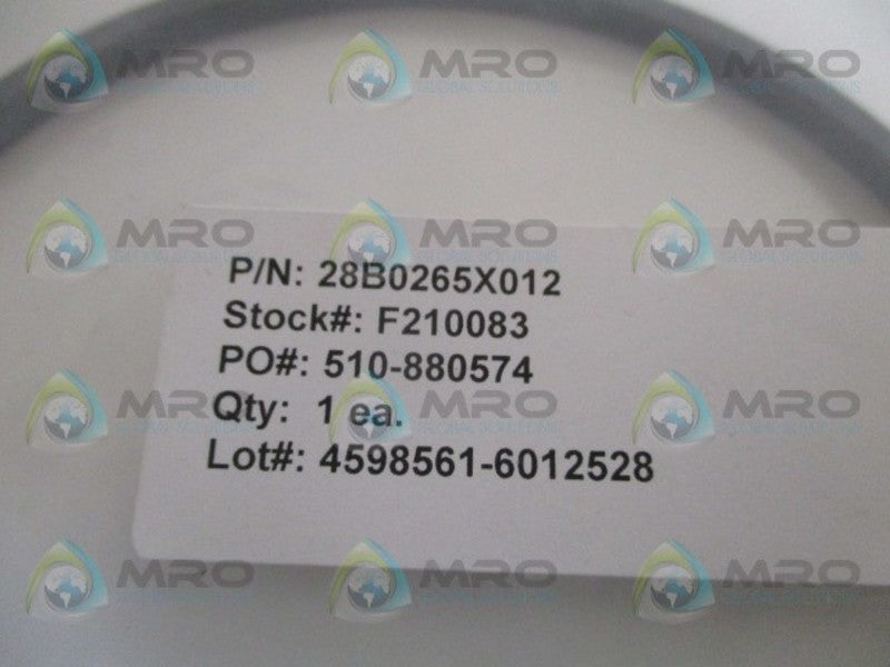 FISHER 28B0265X012 SEAL * NEW IN FACTORY BAG *