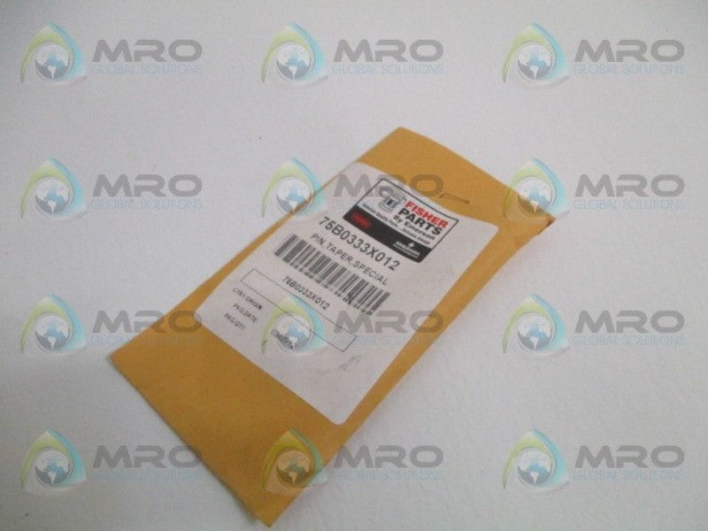FISHER 75B0333X012 SPECIAL TAPER PIN * NEW IN ORIGINAL PACKAGE *