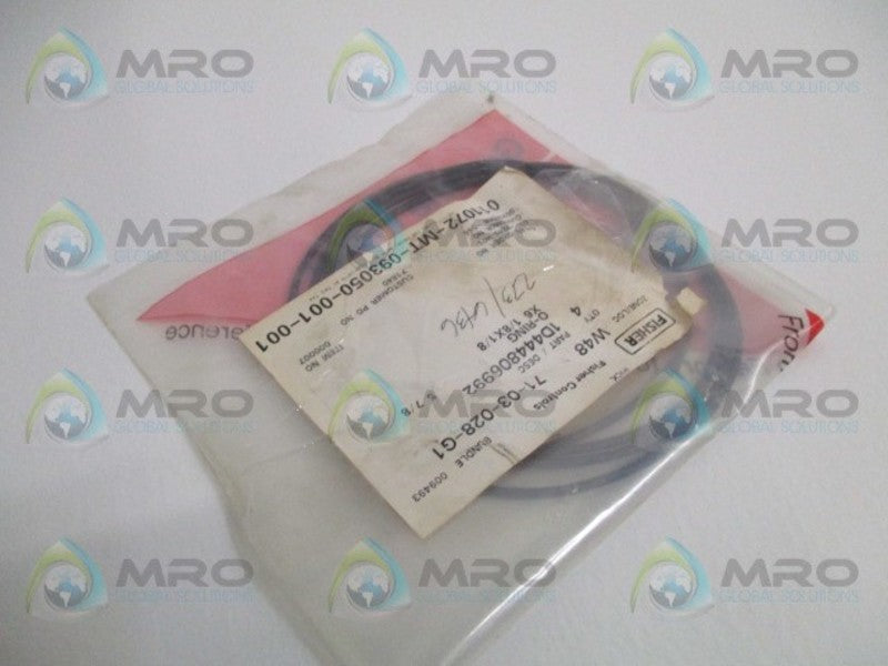 FISHER 1D444806992 O-RING (PKG. OF 4)  NSMP