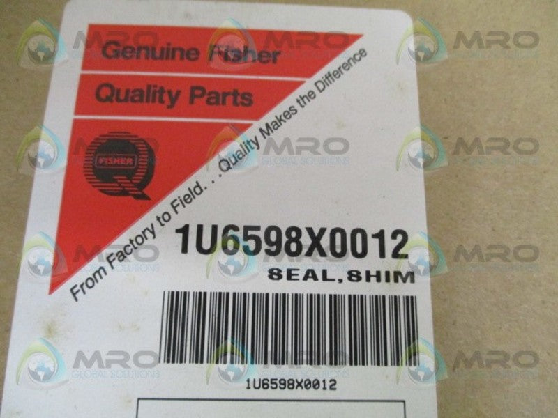 FISHER 1U6598X0012 SHIM SEAL  NSMP