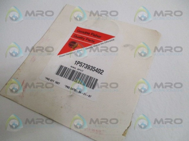 FISHER 1P573935402 SPLIT RING * NEW IN ORIGINAL PACKAGE *