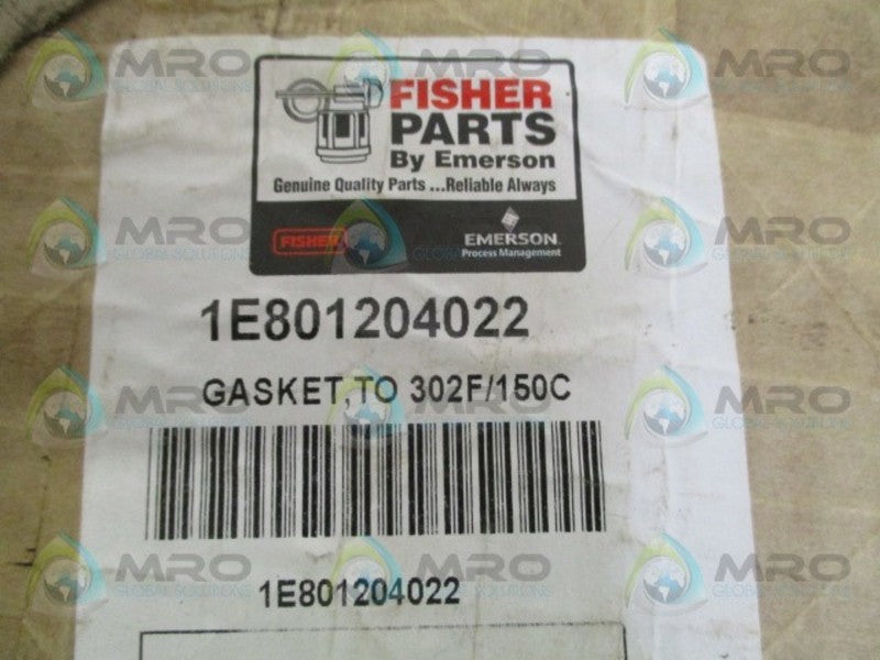 FISHER 1E801204022 GASKET * NEW IN ORIGINAL PACKAGE *