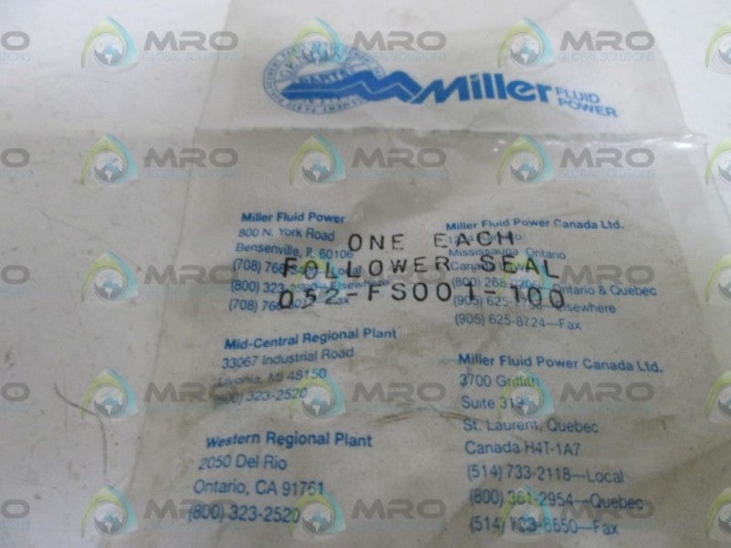 MILLER FOLLOWER SEAL 052-FS001-100  NSMP
