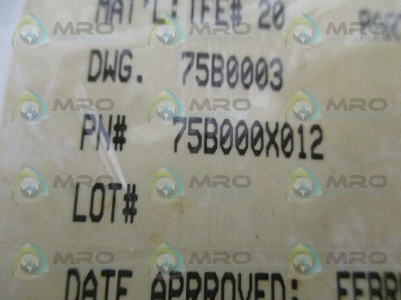 FISHER 75B000X012 SEAL RING  NSNP