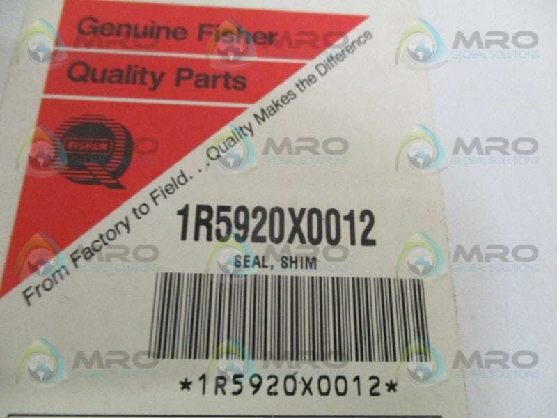FISHER 1R5920X0012 SHIM SEAL  NSMP