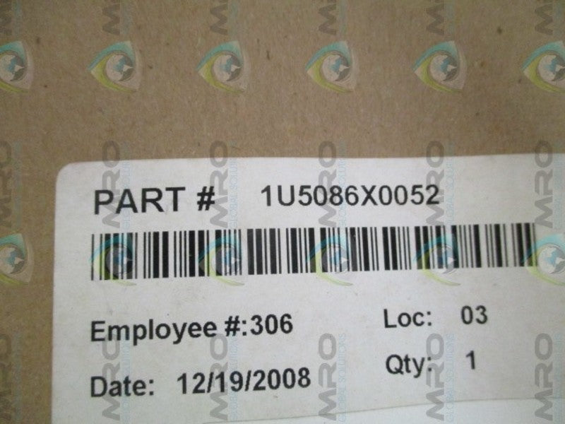 FISHER 1U5086X0052 GASKET * NEW IN ORIGINAL PACKAGE *