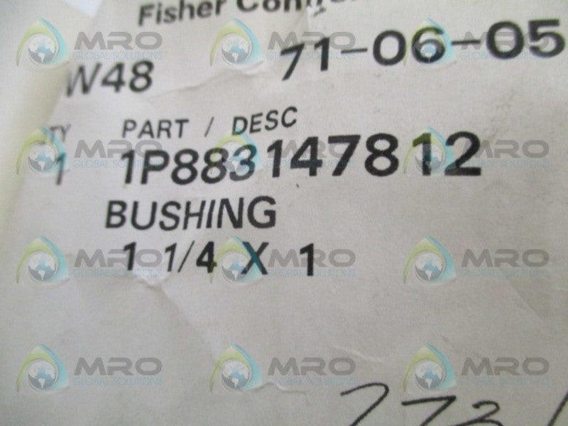 FISHER 1P883147812 BUSHING  NSMP